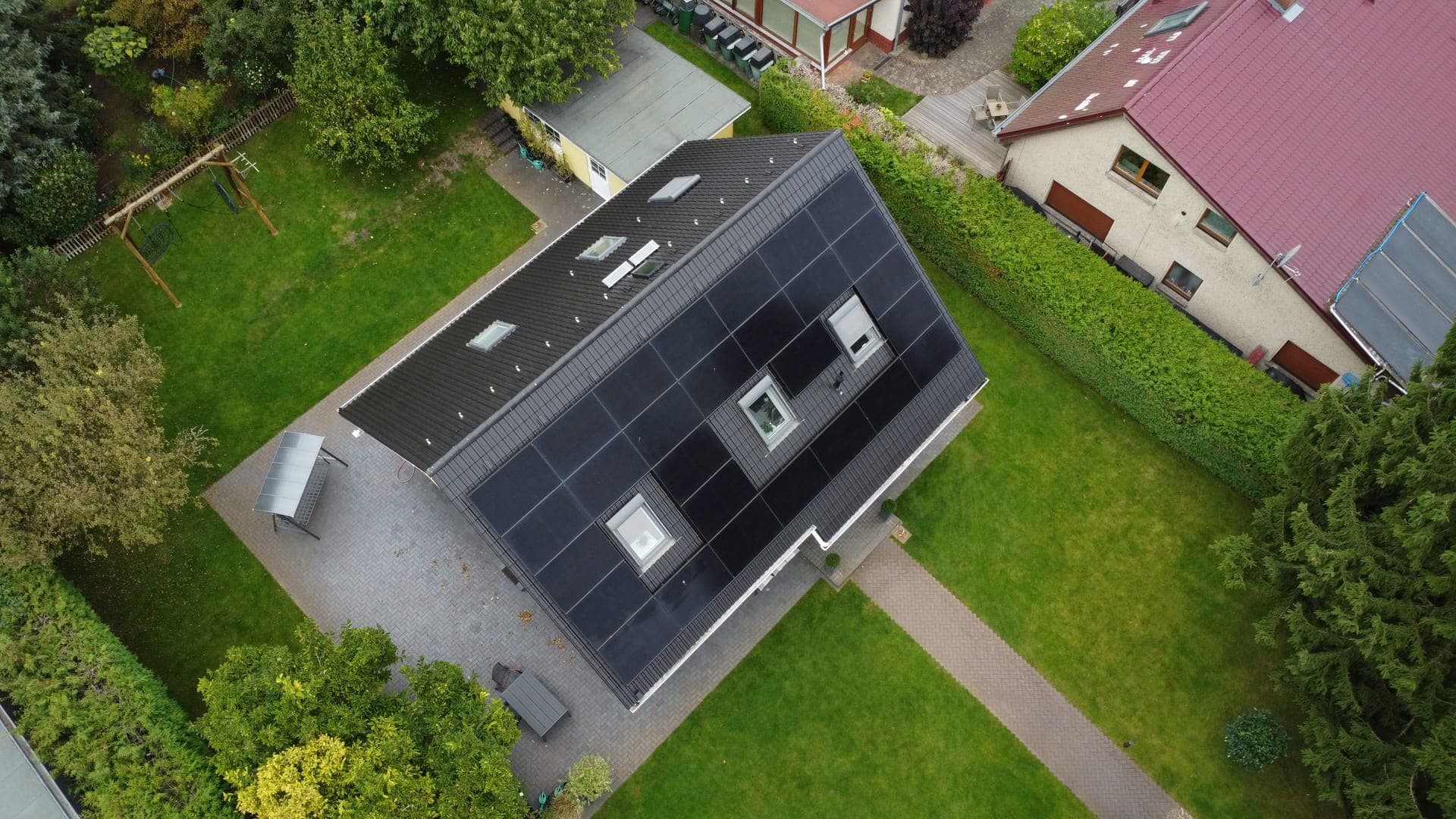 PV-Anlage Birkenwerder – Drohnenaufnahme