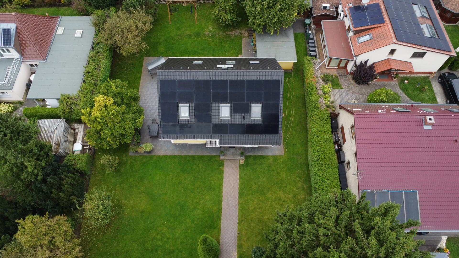 PV-Anlage Birkenwerder – Dachansicht