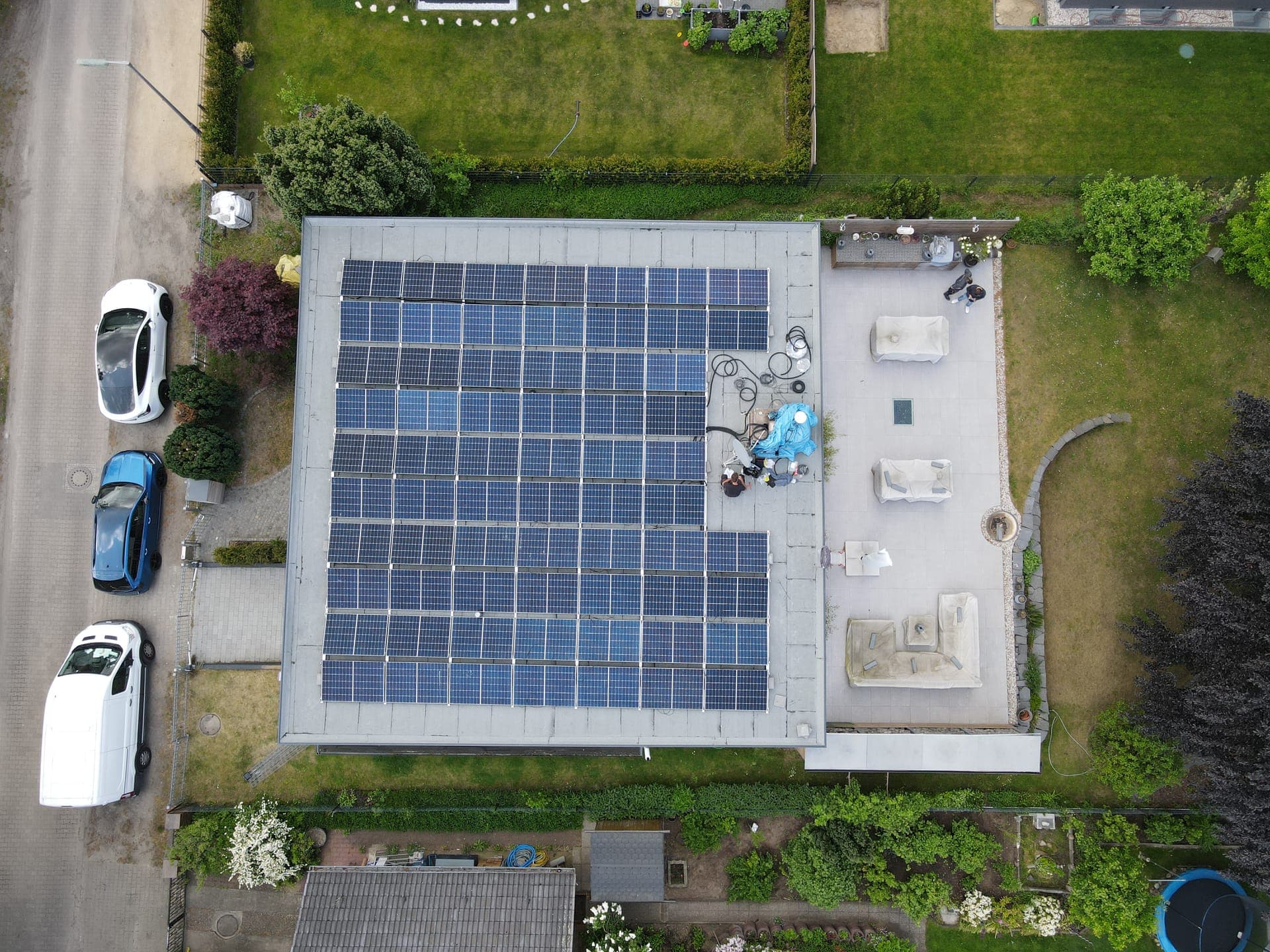 PV-Anlage Reinickendorf – Moduldetail