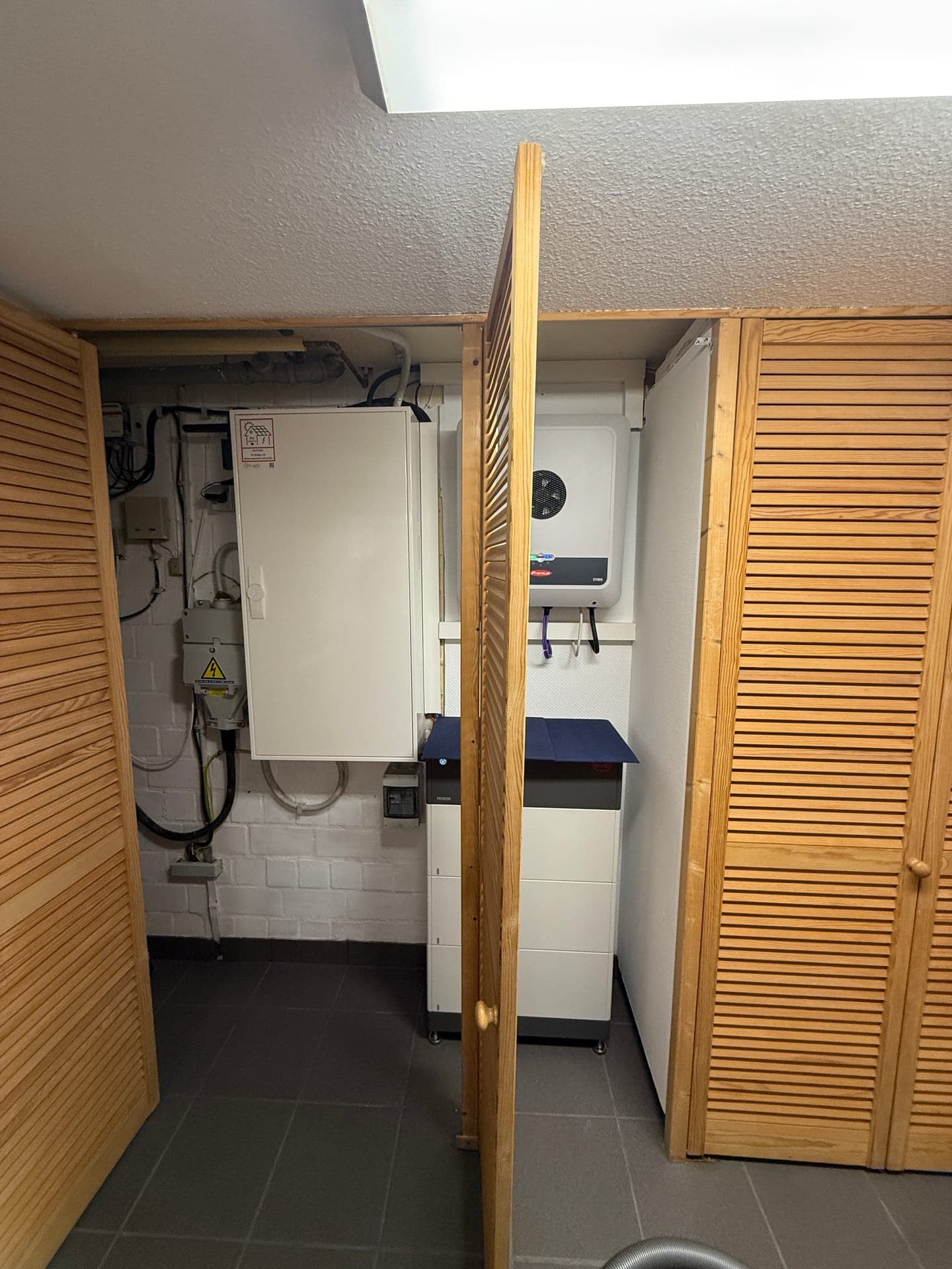 PV-Anlage Rudow – Wallbox-Detail